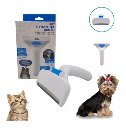 Cepillo Deslanador Saca Pelo para Perros y Gatos
