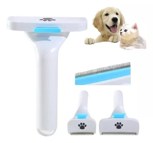 Cepillo Deslanador Saca Pelo para Perros y Gatos